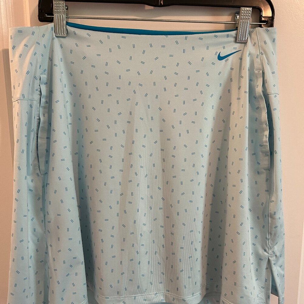 Nike Dri-Fit Aqua Blue Athletic Skort Women's Size Large